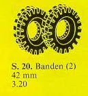 Cross Country 42mm Tires