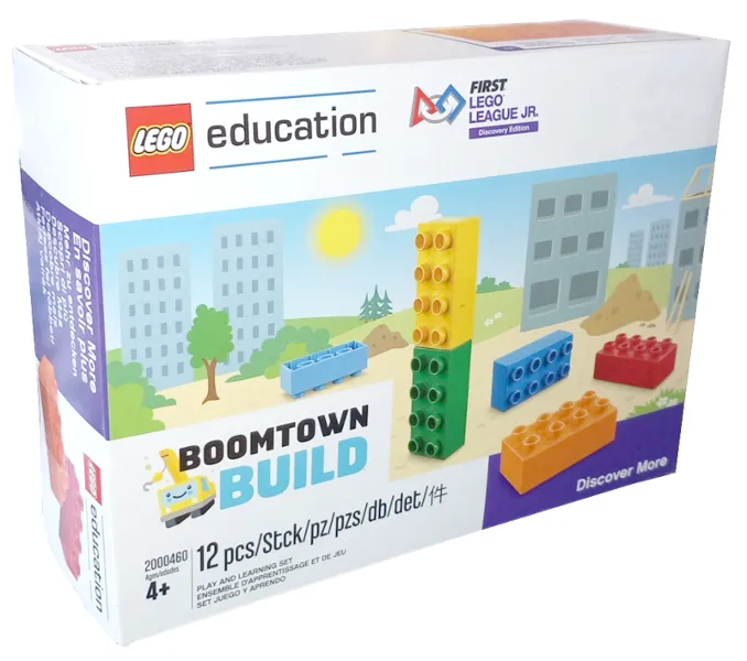 FIRST LEGO League (FLL) Jr. Discovery Edition 2019 - Boomtown Build Discover More