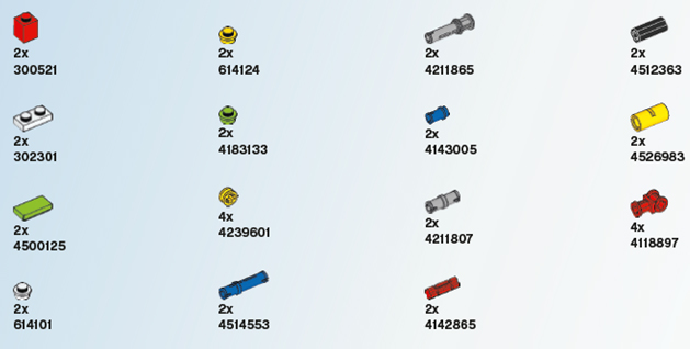 WeDo Replacement Pack 2