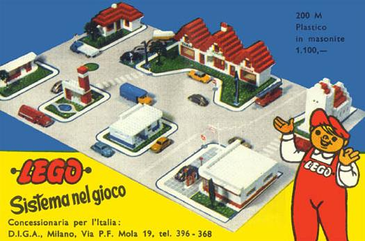 Town Plan Wooden Board