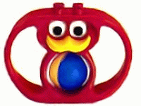 Duck Rattle with Handles