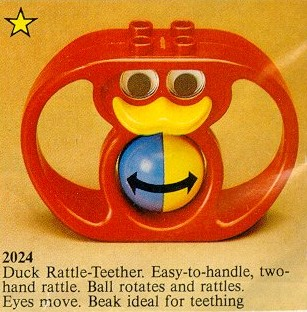 Duck Rattle-Teether