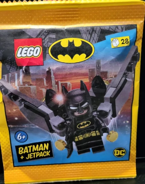 Batman with Jetpack paper bag #2