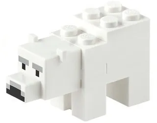 Advent Calendar 2025, Minecraft (Day 15) - Baby Polar Bear