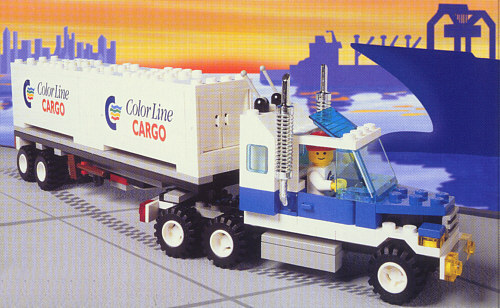 Color Line Container Lorry