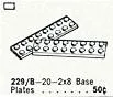 2 x 8 Plates