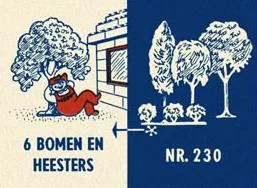 Six Trees and Bushes