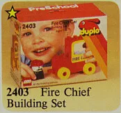 Fire Chief Building Set