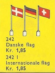 5 Danish Flags