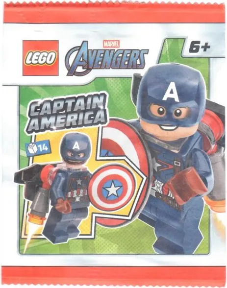 Captain America paper bag
