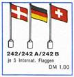 International Flags - Italy, Switzerland, Belgium, Germany, Netherlands
