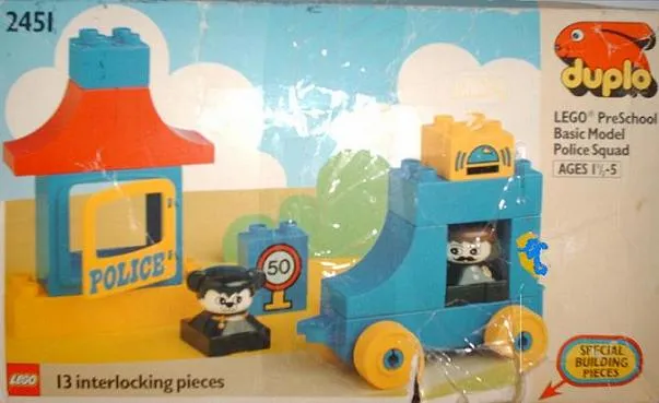 PreSchool Basic Model Police Squad