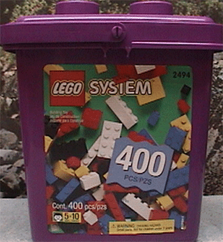 400-Piece Purple Bucket