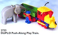 Push-Along Play Train