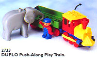 Push-Along Play Train