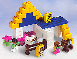 Pony Stable Oval Suitcase