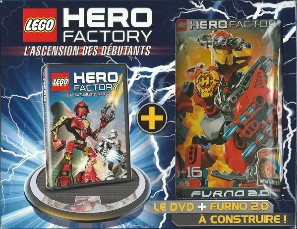 Hero Factory, l'Ascension des débutants Pack (DVD and 2065-1)