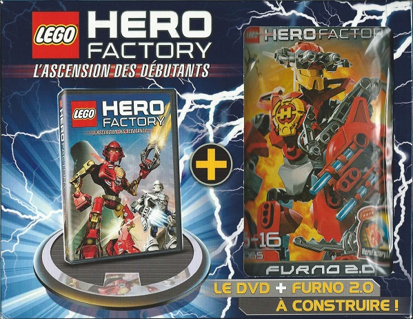 Hero Factory, l'Ascension des débutants Pack (DVD and 2065-1)