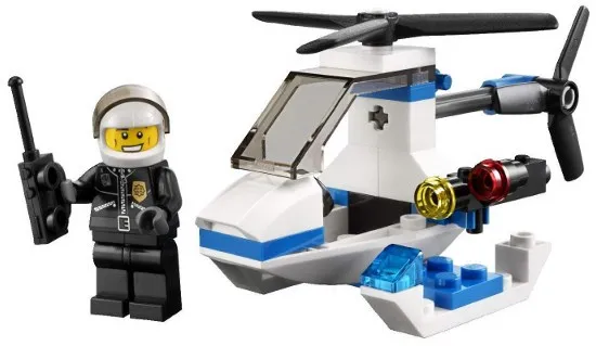 Police Helicopter polybag