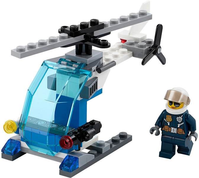 Police Helicopter polybag