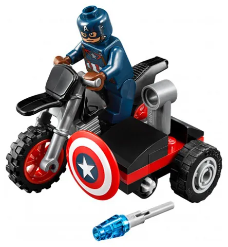 Captain America's Motorcycle polybag