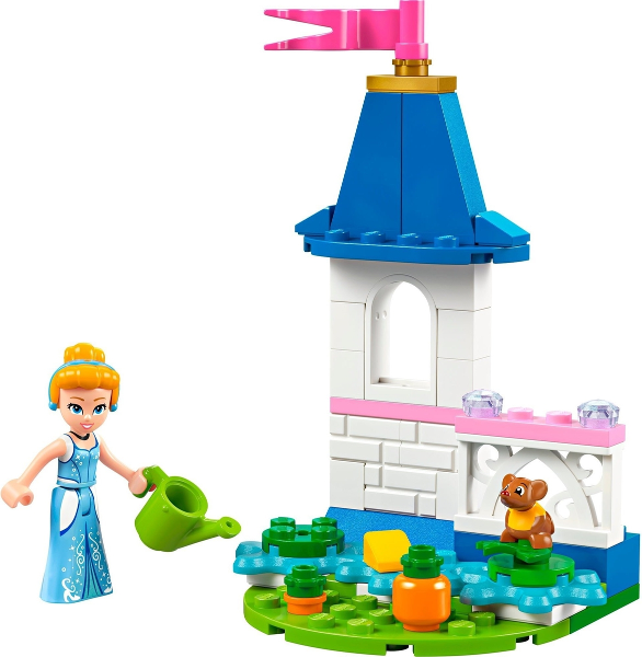 Cinderella's Mini Garden Castle paper bag / polybag