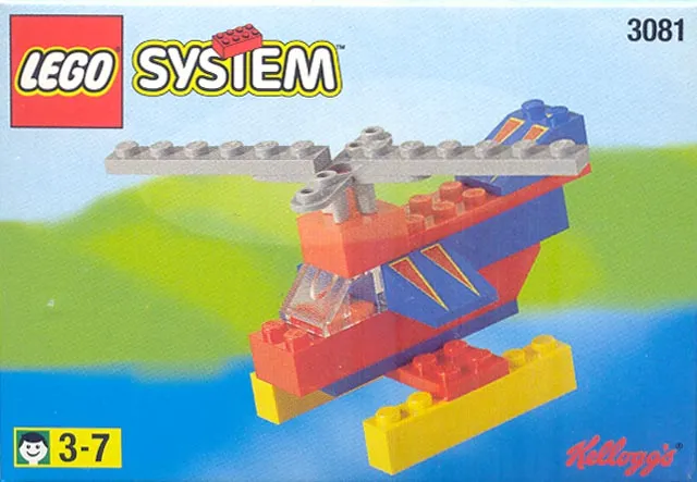 Kellogg's Promotional Set: Helicopter