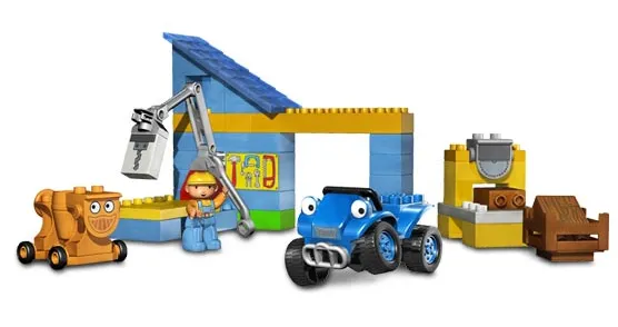 Scrambler and Dizzy at Bob's Workshop