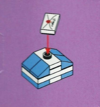 Advent Calendar 2012, Friends (Day 23) - Medium Blue/White Present with Letter