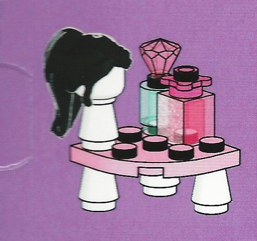 Advent Calendar 2012, Friends (Day 24) - Corner Table with Beauty Accessories