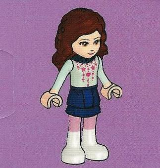 Advent Calendar 2012, Friends (Day  1) - Olivia, Long Sleeve Christmas Top