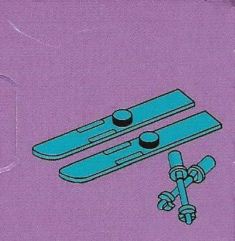 Advent Calendar 2012, Friends (Day  4) - Skis and Ski Poles