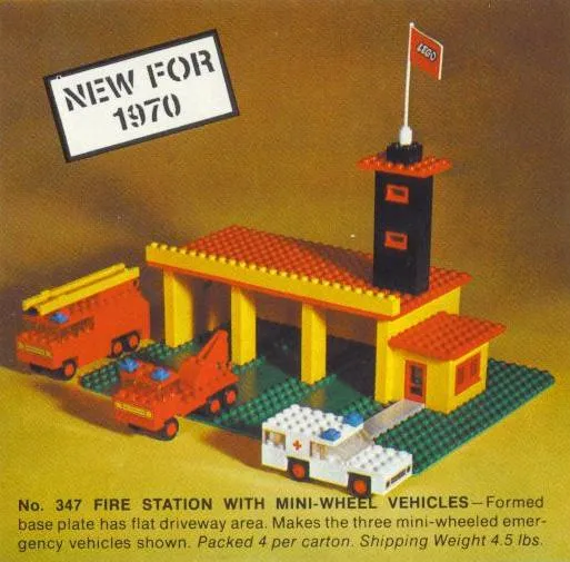 Fire Station with Mini Cars