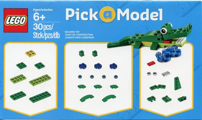 LEGO Brand Store Pick-a-Model - Crocodile blister pack