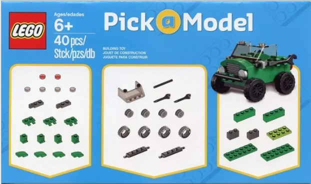 LEGO Brand Store Pick-a-Model - Car blister pack