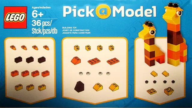 LEGO Brand Store Pick-a-Model - Giraffes blister pack