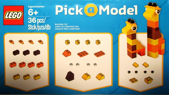 LEGO Brand Store Pick-a-Model - Giraffes blister pack