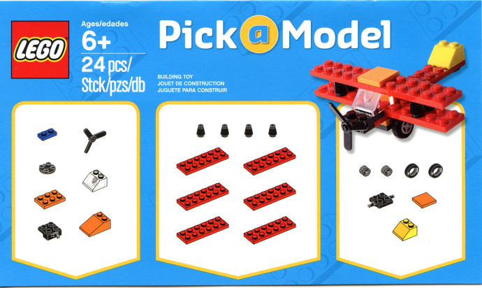 LEGO Brand Store Pick-a-Model - Biplane blister pack