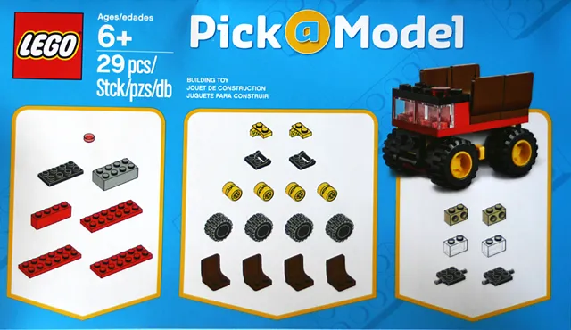 LEGO Brand Store Pick-a-Model - Jeep blister pack