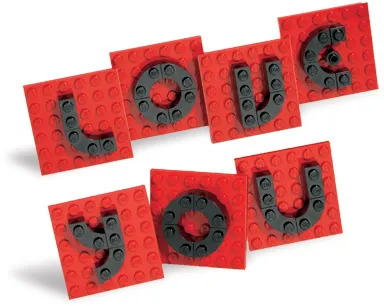 Valentine Letter Set polybag