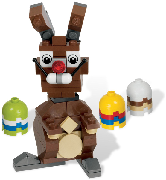 Easter Bunny with Eggs polybag
