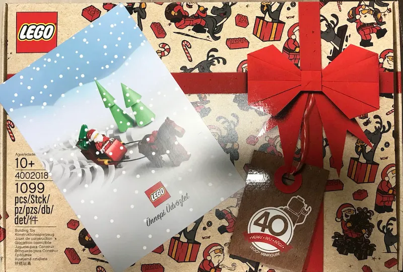 2018 Employee Exclusive - 40 Years LEGO Minifigure