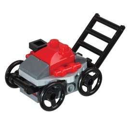 Monthly Mini Model Build Set - 2012 06 June, Lawnmower polybag