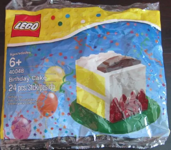 Birthday Cake {Green Base Version} polybag