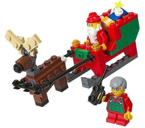 Santa's Sleigh polybag