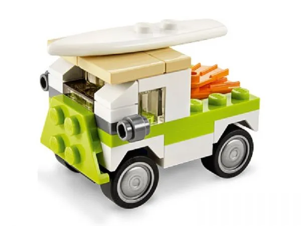 Monthly Mini Model Build Set - 2014 07 July, Beach Van polybag