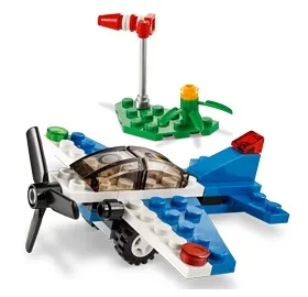 Monthly Mini Model Build Set - 2014 09 September, Racing Plane polybag