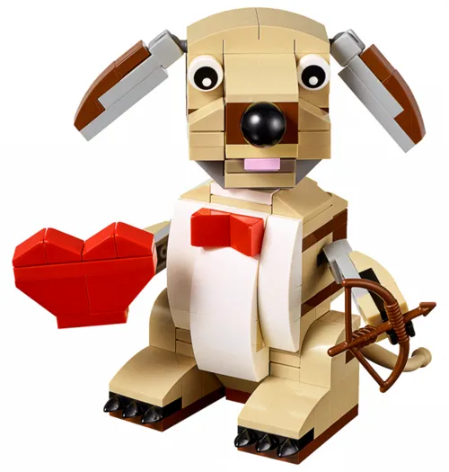 Valentine's Cupid Dog