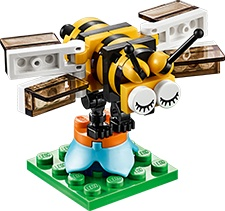 Monthly Mini Model Build Set - 2016 04 April, Bee polybag