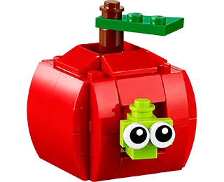 Monthly Mini Model Build Set - 2016 08 August, Apple polybag